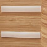 Suport extensibil-pliabil pentru cada, suport tableta, bambus, maro natur, 70 x 15 x 3,5 cm - imagine 8