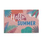 Covoras intrare Relaxdays, model-93, fibre de cocos, multicolor, 60 x 40 x 1.5 cm