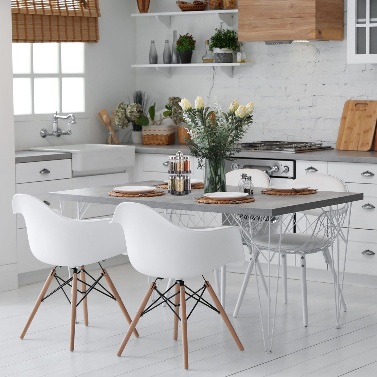 Set 12 recipiente condimente cu suport rotativ, 25.5 x 14 cm, Relaxdays - imagine 9