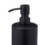 Set accesorii baie, 5 piese, otel inoxidabil, negru mat - imagine 7
