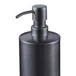 Set accesorii baie, 4 piese, din otel inoxidabil, antracit - imagine 7