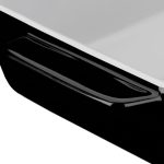 Set 3 tavi ceramica, diferite dimensiuni, negru/alb - imagine 5