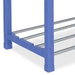 Suport cu 5 rafturi pentru pantofi pentru copii, Relaxdays, dimensiuni 70 x 57,5 ​​x 18,5 cm, capacitate 15 perechi pantofi, albastru - imagine 6