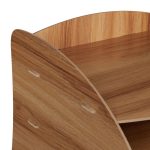 Organizator pentru documente cu 4 compartimente, fabricat din MDF, 27 x 25,5 x 34,5 cm - imagine 6
