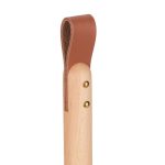 Suport pentru rola servetele de bucatarie sau pentru hartie igienica, Relaxdays, lemn de fag si piele, 35 x 13 x 13 cm - imagine 6
