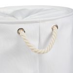 Cos textil pentru rufe, capacitate 60 l, pliabil, poliester/bumbac,  56 x 42,5 cm - imagine 8