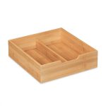 Organizator de birou cu 3 sertare, din bambus, 33 x 30 x 31 cm - imagine 10