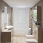 Perdea de dus, alb, din PVC/aluminiu, dus/cada, material de montare inclus, 245 x 140 x 4,5 cm - imagine 2