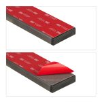 Bara magnetica autoadeziva pentru cutite/scule, otel inoxidabil, 4 x 30 x 1 cm - imagine 5