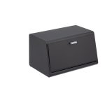 Cutie pentru paine/produse de patiserie, otel inoxidabil, negru, 20,5 x 34,5 x 23,5 cm