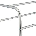 Suport prosoape tip stand, argintiu, 78 x 63 x 26,5 cm - imagine 6