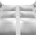Dulap pentru medicamente XXL, 11 compartimente, blocabil, 2 usi, 53 x 53 x 20 cm, alb - imagine 2