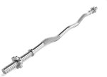 Bara bicepsi, SZ, 120 cm/30 mm, argintiu