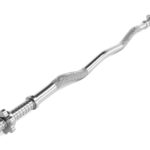 Bara bicepsi, SZ, 120 cm/30 mm, argintiu