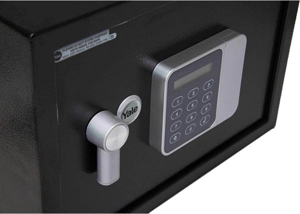 Seif electronic oaspeti Yale YLG/200/DB1, 200x430x200 mm, Otel - imagine 2