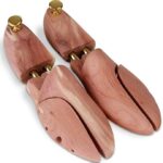 Set 2 sanuri pentru largit si alungit pantofi, unisex, marimea 45-46, maro