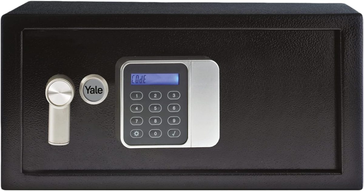 Seif electronic oaspeti Yale YLG/200/DB1, 200x430x200 mm, Otel - imagine 4