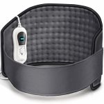 Centura electrica pentru spate/abdomen, 100 W, 3 trepte de caldura, functie de oprire automata dupa 90 min, protectie la supraincalzire, 69 x 29 x 29 cm, antracit