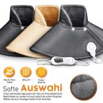 Incalzitor electric pentru gat si umeri, 100 W, 3 trepte de caldura, functie de oprire automata, protectie supraincalzire, gri - imagine 5