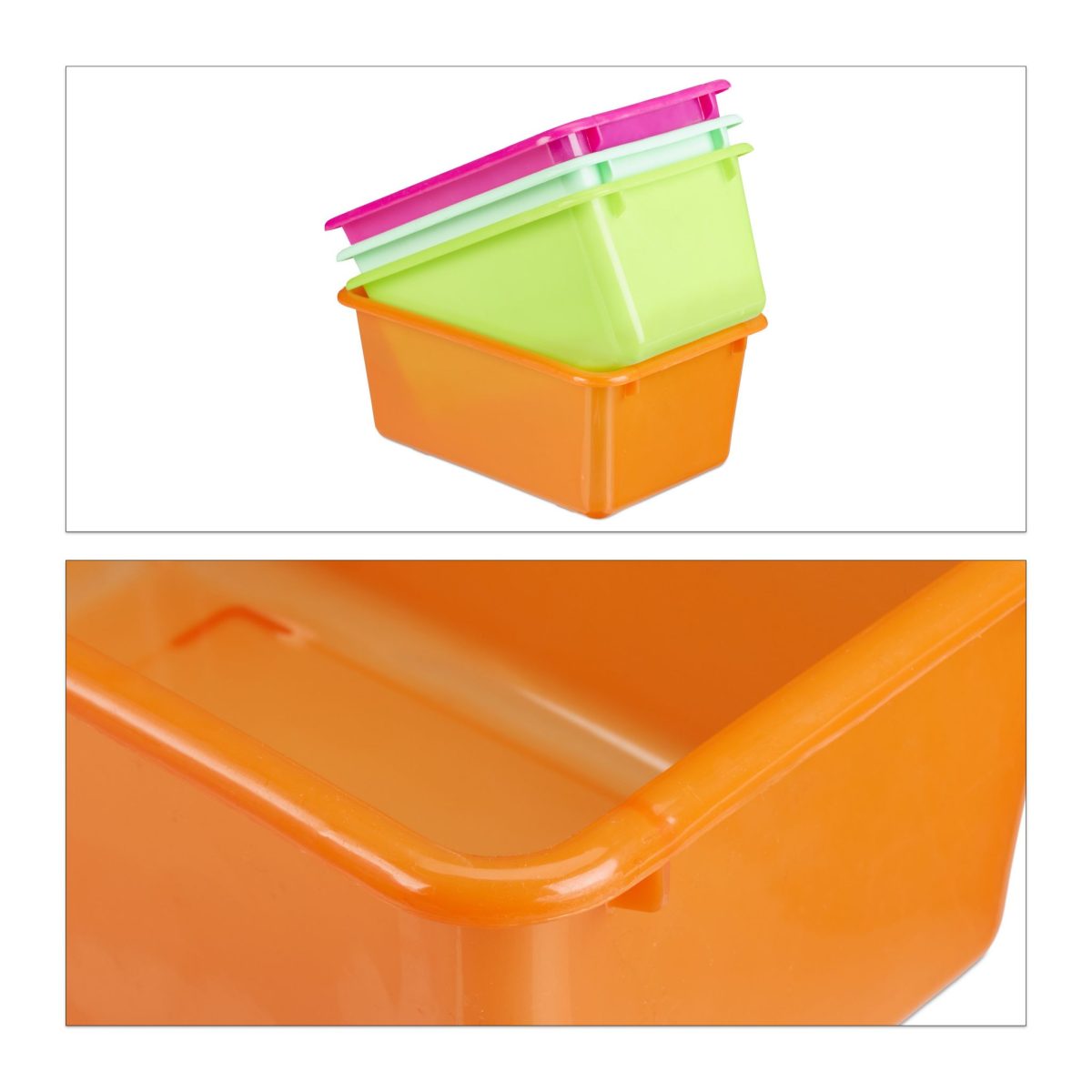 Set masa cu 2 scaune pentru copii, cu spatiu de depozitare, alb, Relaxdays - imagine 6