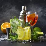 Set cocktail, 5 piese, inox, Relaxdays - imagine 6