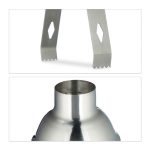 Set cocktail, 5 piese, inox, Relaxdays - imagine 8