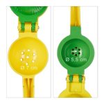 Storcator manual 2in1 Relaxdays, pentru lamai si lime, galben, din aluminiu, 5.5 x 7.5 x 22 cm - imagine 6
