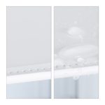 Pantofar tip dulap, 6 compartimente, plastic/metal, alb, 107 x 49 x 37 cm, - imagine 6