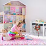 Set masa si 2 scaune pentru copii intre 2 si 10 ani, MDF lacuit mat, Relaxdays - imagine 5