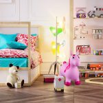 Jumper de cauciuc in forma de unicorn, copii +3 ani, dimensiuni 52 x 26 x 62 cm, roz, Relaxdays - imagine 5