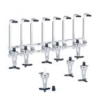 Dispenser de perete pentru 8 sticle, Relaxdays, 73 x 36 x 11 cm - imagine 5