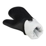 Manusi de bucatarie din silicon, negru, RelaxDays, 36,5 x 18,5 x 1,5 cm - imagine 5