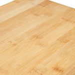 Tocator de bucatarie Relaxdays, din bambus, cu tava de colecatare, 3.5 x 38 x 26 cm - imagine 7
