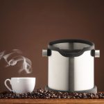 Recipient pentru zat de cafea, inel de cauciuc, otel inoxidabil, 1.8 l, 17 x 17 cm - imagine 2