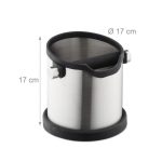 Recipient pentru zat de cafea, inel de cauciuc, otel inoxidabil, 1.8 l, 17 x 17 cm - imagine 4