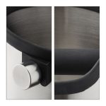 Recipient pentru zat de cafea, inel de cauciuc, otel inoxidabil, 1.8 l, 17 x 17 cm - imagine 7