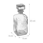 Carafa pentru whisky, Relaxdays, 900 ml - imagine 4