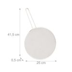 Set 2 Site protectie antistropire in timpul gatitului, Relaxdays, impotriva uleiului incins si a picaturilor de mancare, 25 cm-33 cm - imagine 5