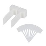 Etichete pentru plante, 100 bucati, reutilizabile, din plastic, 14,5 x 5,5 x 0,2 cm