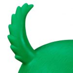 Jumper de cauciuc in forma de caine, copii +3 ani, dimensiuni 45 x 27 x 55 cm, verde, Relaxdays - imagine 5