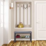 Banca cu raft pentru pantofi, Relaxdays, dimensiuni 50,5 x 81 x 32 cm, capacitate 3 perechi pantofi - imagine 2
