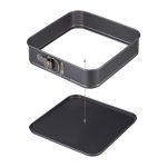 Set 4 tavi de copt cu arc, dimensiuni diferite, otel inoxidabil - imagine 7