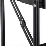 Carucior servire Relaxdays, cu 3 rafturi, negru, din metal si plastic, 77.5 x 45.5 x 29.5 cm - imagine 7