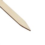 Etichete pentru plante, 100 bucati, design floare, din lemn, 10 x 5,5 x 0,2 cm - imagine 7