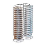 Suport pentru capsule de cafea Tassimo, capacitate 32 capsule, metal, 29 x 18 x 8,5 cm