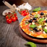 Paleta pentru pizza, cu maner din lemn maro deschis, 8,5 x 16,5 x 36 cm - imagine 3