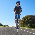 Bat Pogo,Pogo stick pentru copii până la 35 kg – baston de sărituri cu spumă și cadru metalic - imagine 2