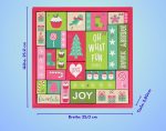 Calendar advent ''Christmas Gift'', 24 de cadouri zilnice, vegan - imagine 5
