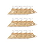 Set 48 umerase, din lemn, natur, 22.5 x 44.5 x 1.3 cm