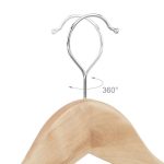 Set 48 umerase, din lemn, natur, 22.5 x 44.5 x 1.3 cm - imagine 5